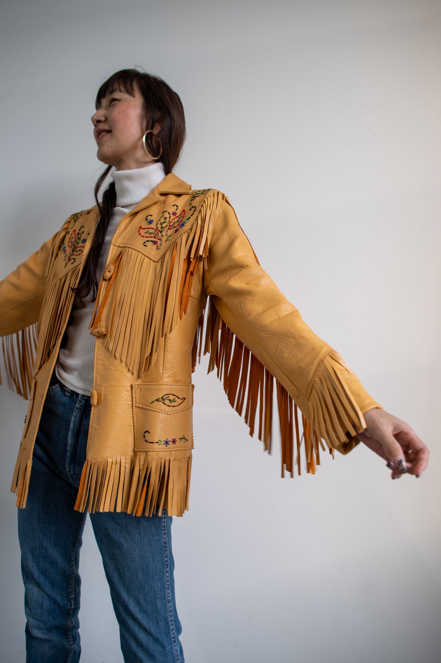 1950's Fringe Beaded Jacket