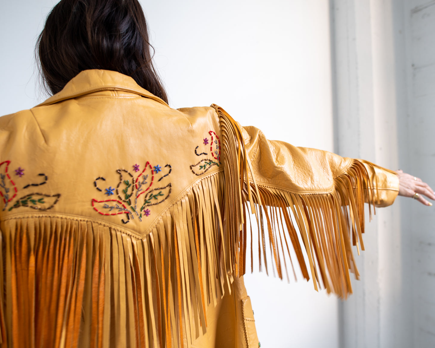 1950's Fringe Beaded Jacket