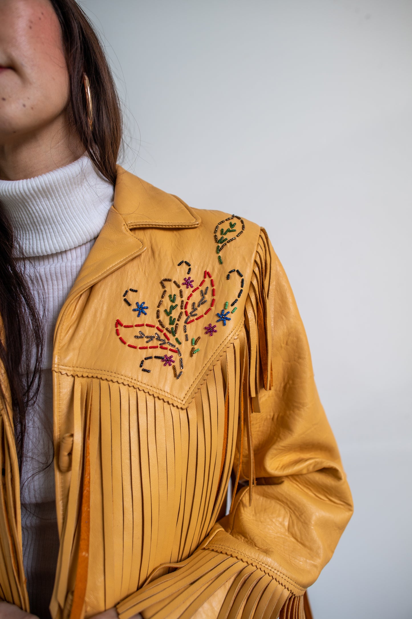 1950's Fringe Beaded Jacket