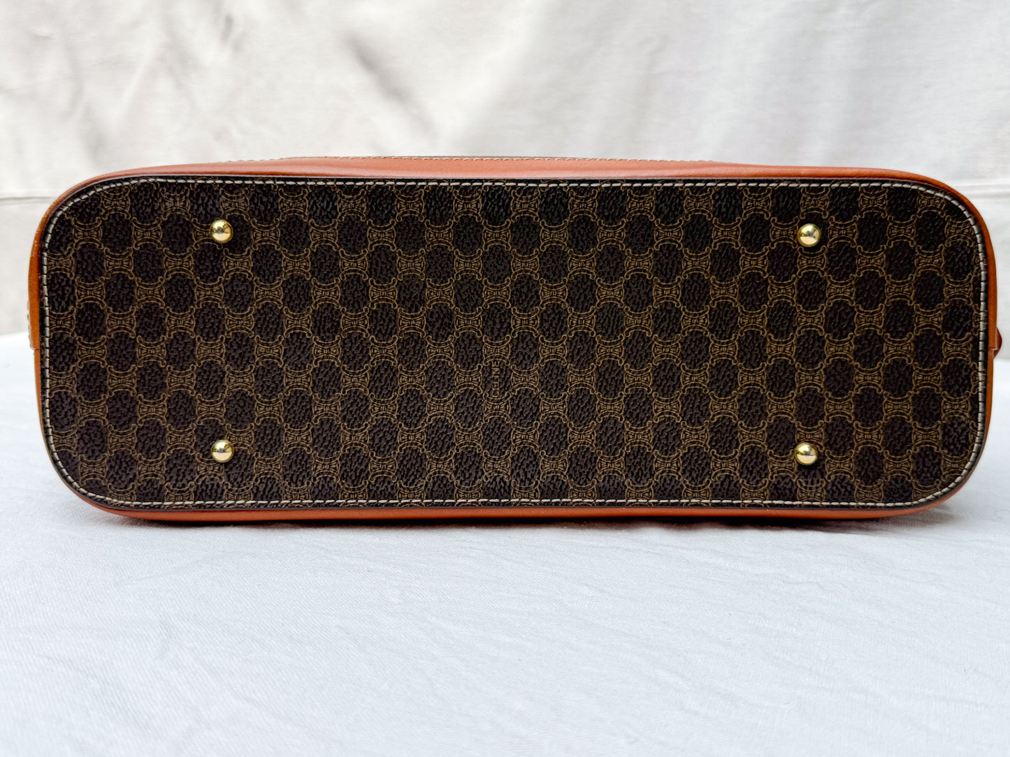 Celine Boston Macadam Leather Purse