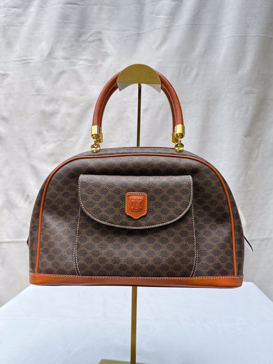 Celine Boston Macadam Leather Purse