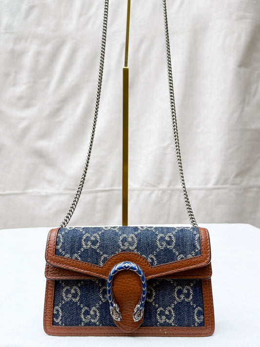 Gucci Dionysus Navy Bag