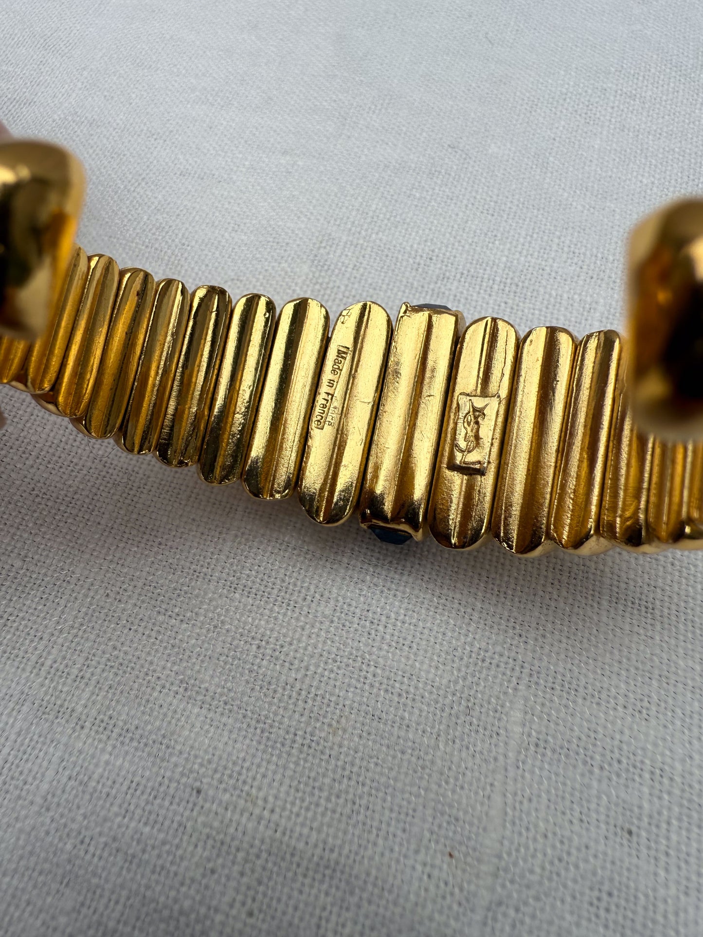 1987 Runway Yves Saint Laurent Bracelet