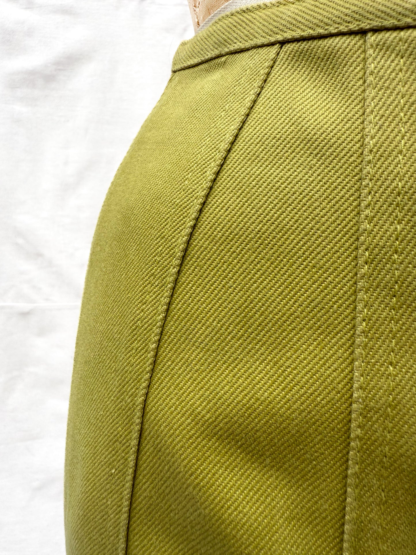 1988 Jean Paul Gaultier Chartreuse corset Skirt