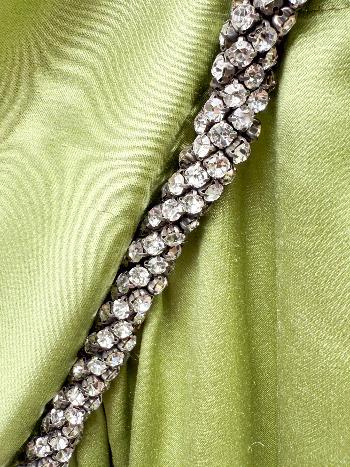 2005 Chloe by phobe Philo Sage Satine Dress