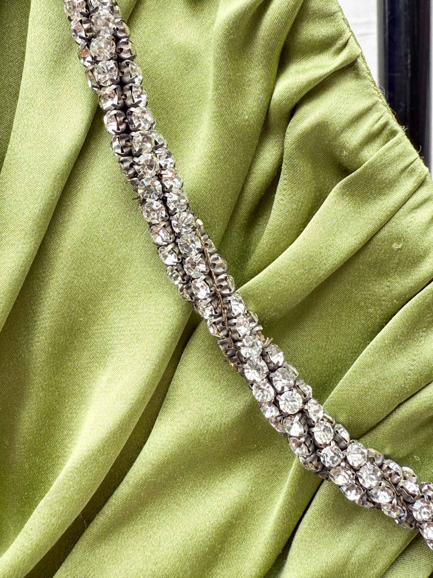 2005 Chloe by phobe Philo Sage Satine Dress