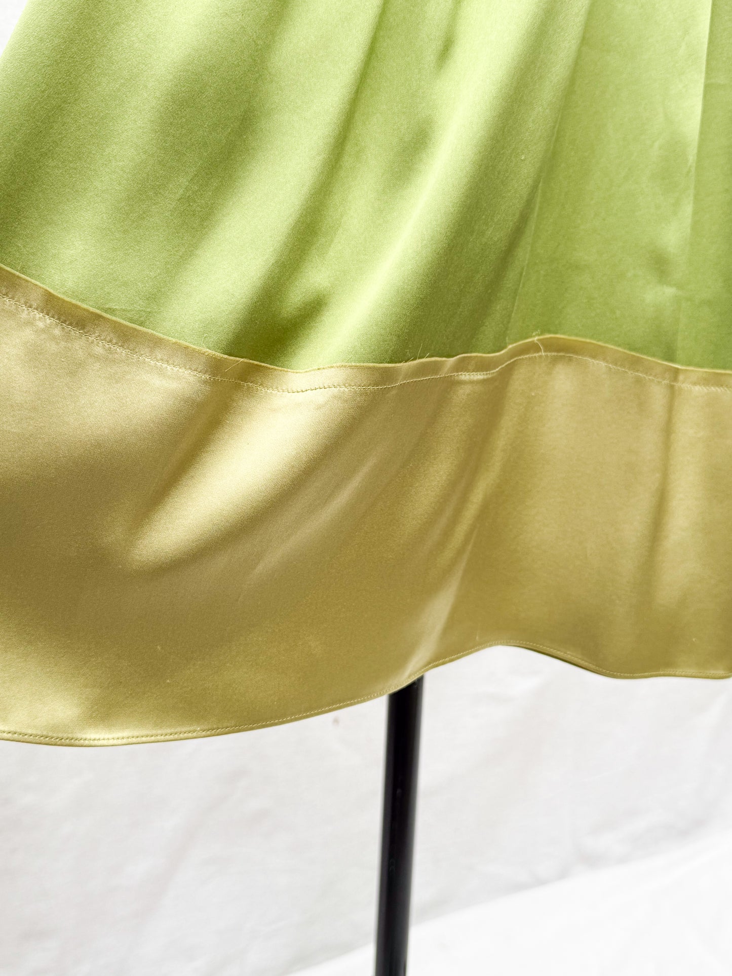 2005 Chloe by phobe Philo Sage Satine Dress