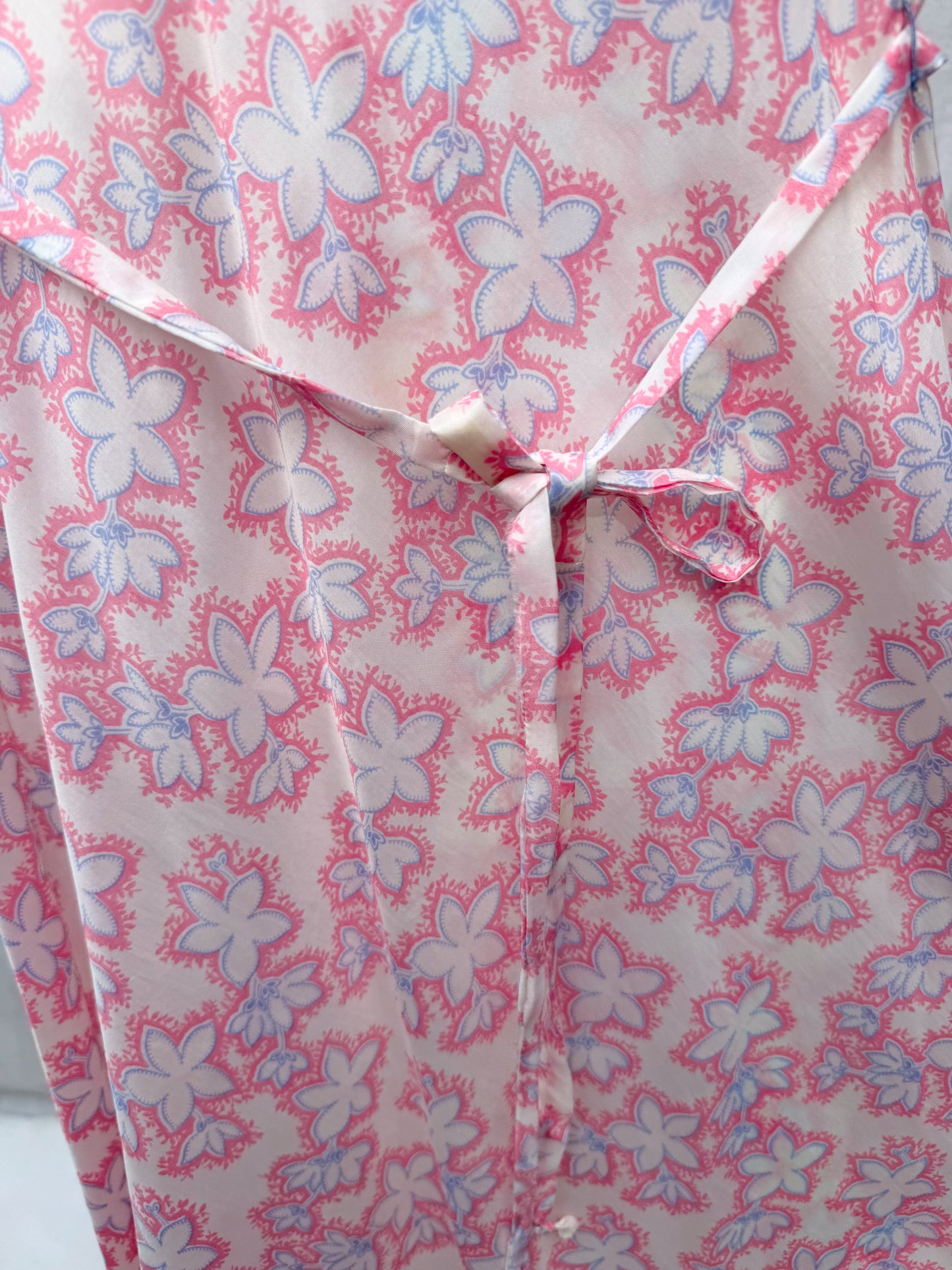 1930s Italian Jasmine Floral Dress