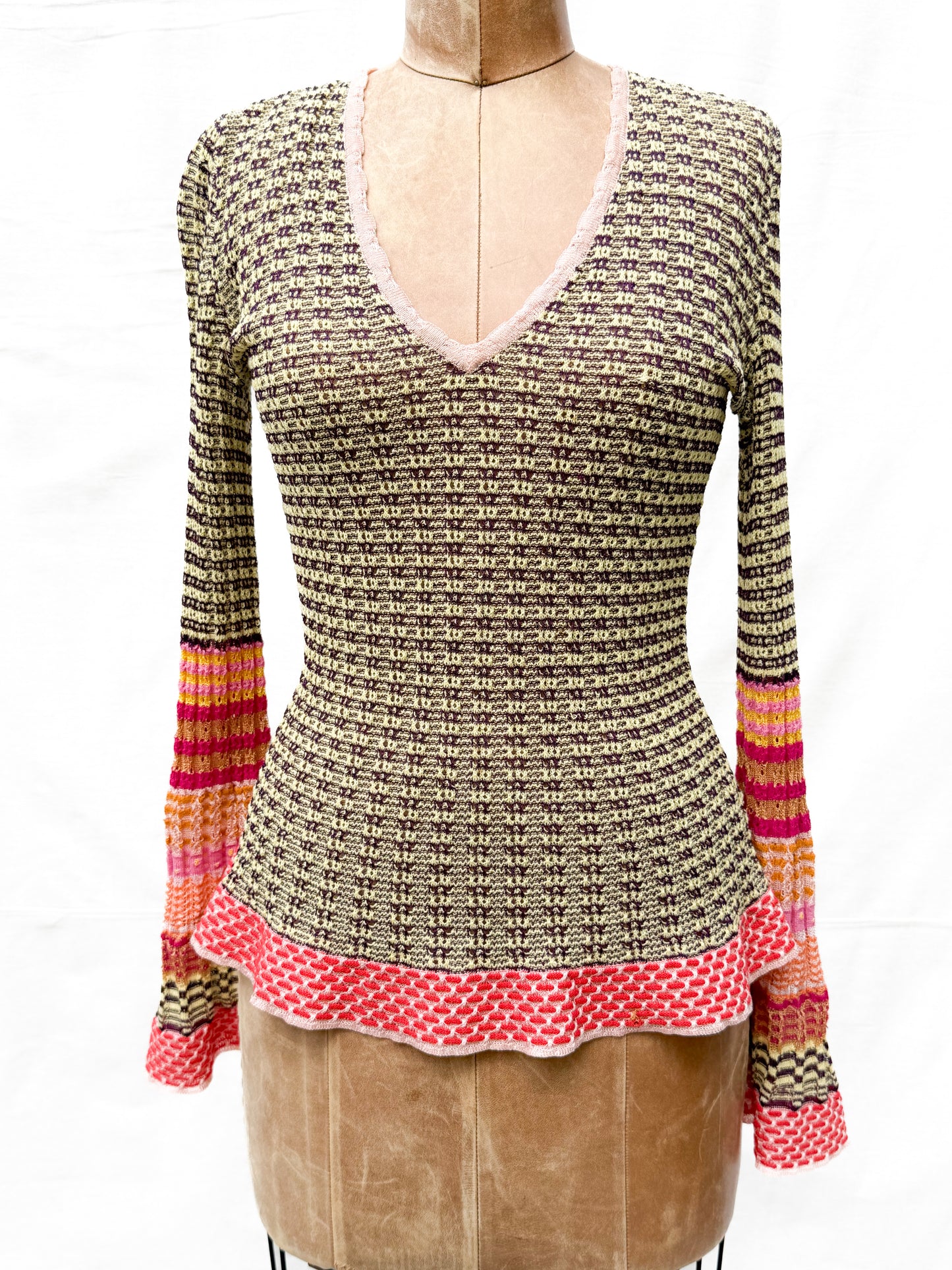 Missoni Cable Knit long sleeve