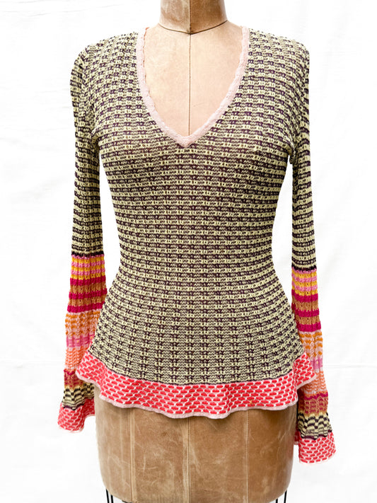 Missoni Cable Knit long sleeve