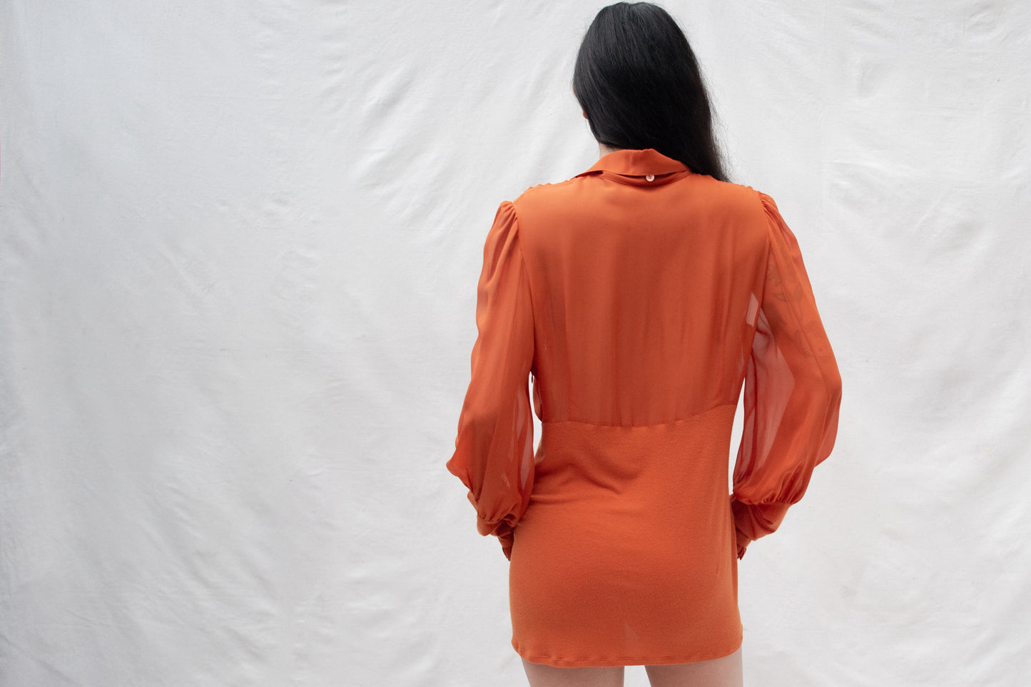 Ferre Burnt Orange Dress
