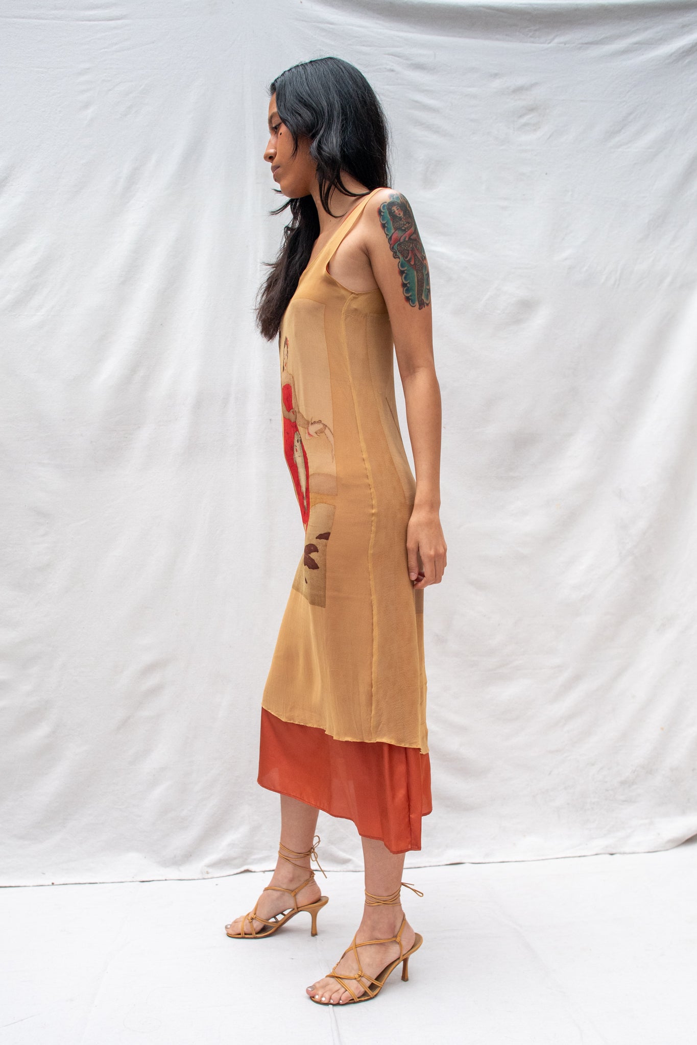 Novelty Print Hawaiian Dress