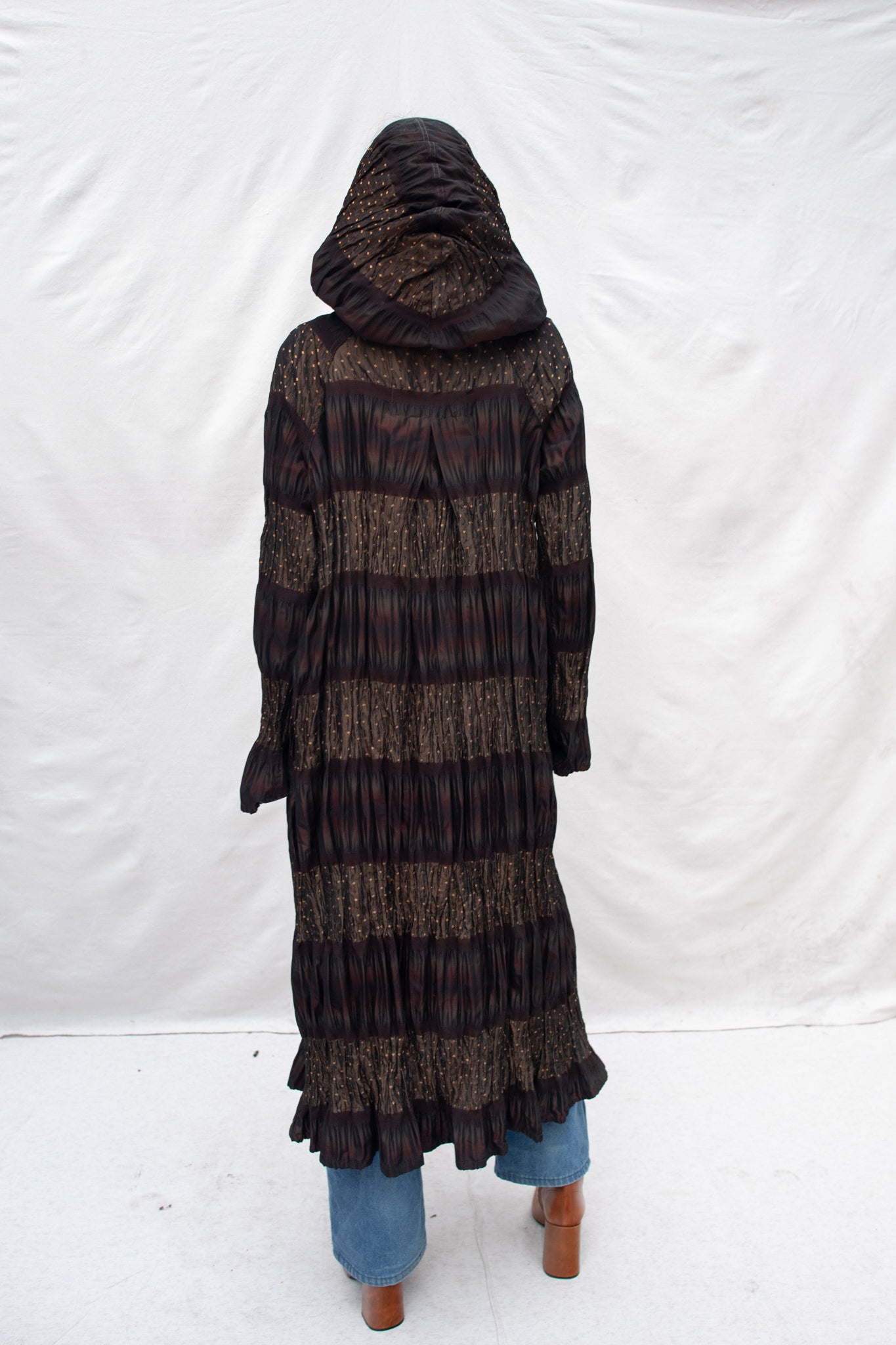 Iridescent Silk Duster