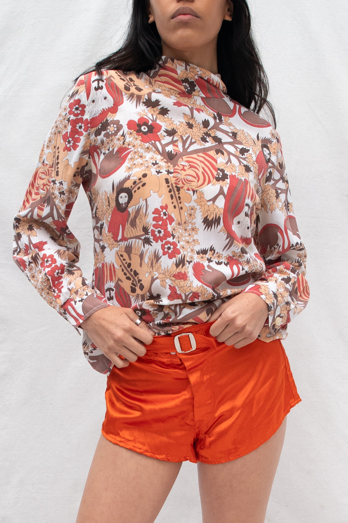 1970's Jungle Blouse