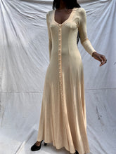 Load image into Gallery viewer, Cream Jersey Dress