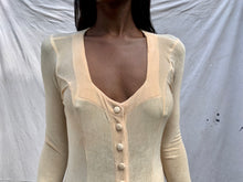 Load image into Gallery viewer, Cream Jersey Dress