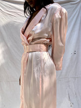 Load image into Gallery viewer, Satin Pink Ruffle Dress
