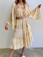 Load image into Gallery viewer, Cream Marble Mexican Dress