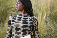 Load image into Gallery viewer, Issey Miyake heather Block Blouse