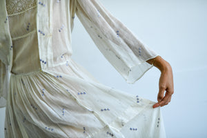 Edwardian Block Embroidered Dress