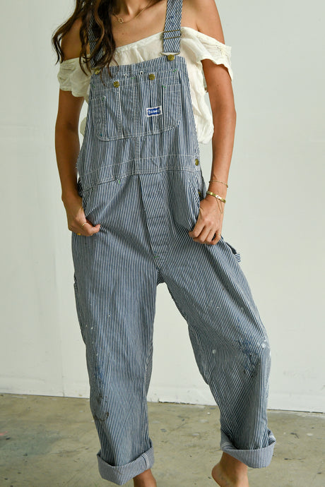 Big Smith Hickory Stripe Railroad Overalls