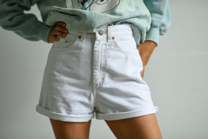 Lee 1980's White Shorts